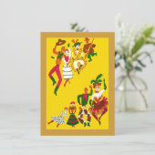 Western Wild West Party Invitation Cowboy (Debout devant)