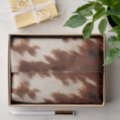 Western Wit Bruin Zwart Koeienhuid Tissuepapier (Geschenk)