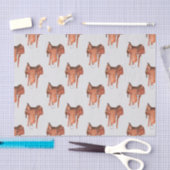 Western zadelpatroon tissuepapier (Craft)