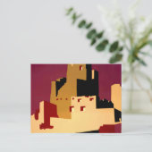 Western - zuidwest - WPA Briefkaart (Staand voorkant)