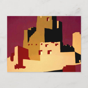 Western - zuidwest - WPA Briefkaart