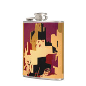 Western - zuidwest - WPA Heupfles (Links)