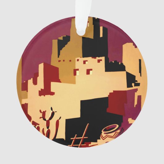 Western - zuidwest - WPA Ornament (voorkant)