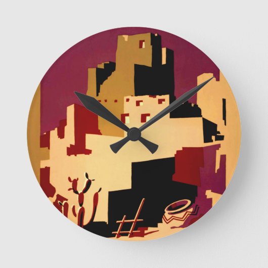 Western - zuidwest - WPA Ronde Klok (Voorkant)