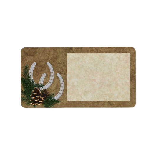  Westerne adres Stickers (Voorkant)