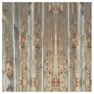 Westerne afdrukken in Barn Wood #2 Stof
