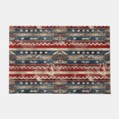 Westerne Amerikaanse vlag Deurmat (Voorkant)