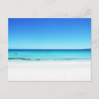 Westerne Australische stranden Briefkaart