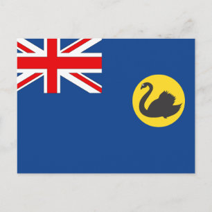 Westerne Australische vlag Briefkaart