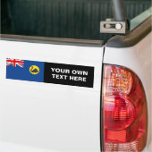 Westerne Australische vlag Bumpersticker (Op Truck)