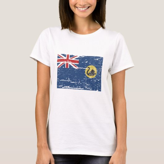 Westerne Australische vlag T-shirt (Voorkant)