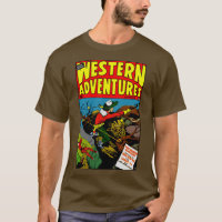 westerne avonturen T-shirt uit 1950