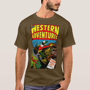 westerne avonturen T-shirt uit 1950