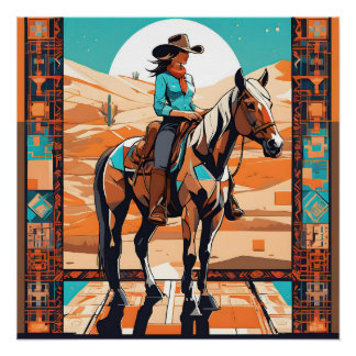 Westerne avonturier 4 perfect poster