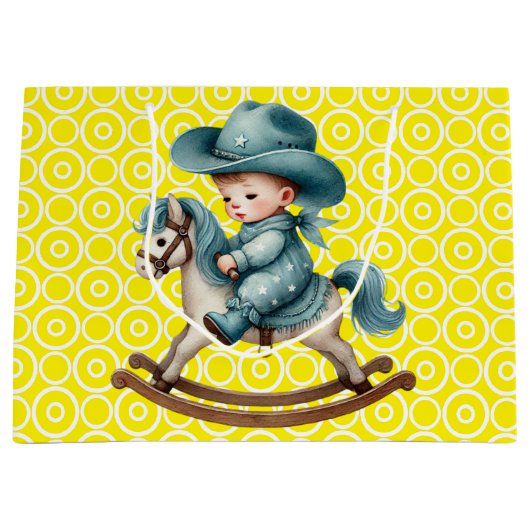 Westerne Baby Cowboy l Grote Cadeautas (Voorkant)