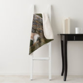 Westerne Barn Owl Sherpa Blanket Deken (In situ)