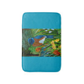 Westerne Bluebird Bath Mat (Voorkant Verticaal)
