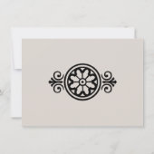 Westerne bruiloft | Datum opslaan Save The Date (Achterkant)