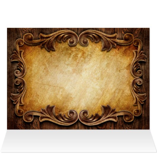 westerne bruiloft met rustige typografie (Binnen Horizontaal (Boven))