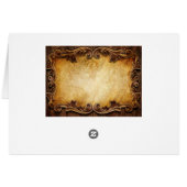 westerne bruiloft met rustige typografie (Achterkant Horizontaal)