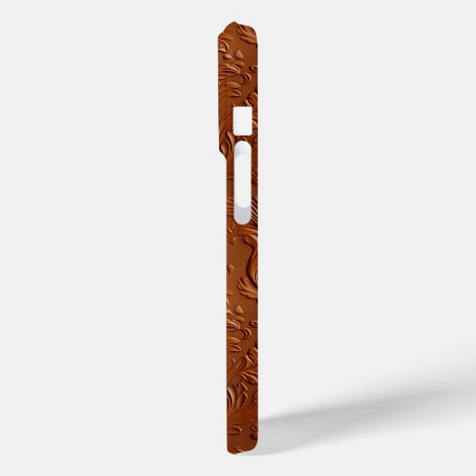 Westerne bruine Boheemse kunst Case-Mate iPhone Case (Achterkant / Links)