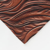 Westerne bruine Boheemse kunst Fleece Deken (Hoek)