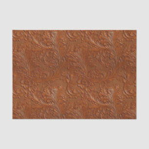 Westerne bruine Boheemse kunst Tissuepapier