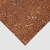 Westerne bruine Boheemse kunst Tissuepapier (Detail)