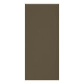 Westerne bruine bruiloft Menu Land Rustige Partij (Achterkant)