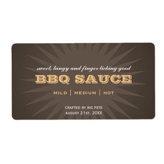 Westerne bruine sterrenkookplaten voor stickers (Voorkant)