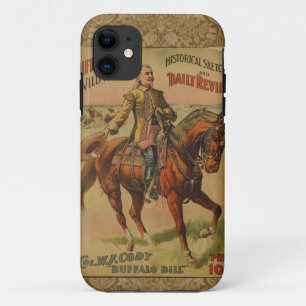 Westerne Buffalo Bill Wild West iPhone 11 Hoesje