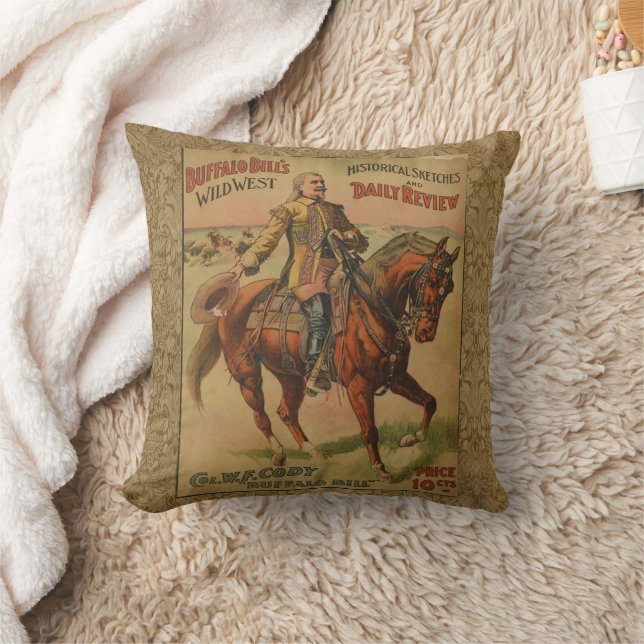 Westerne Buffalo Bill Wild West Kussen (Deken)