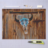 Westerne bull sule  kunst tissuepapier (Craft)