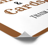 Westerne Cadeaus en Kaarten Vrijgezellenfeest Sign Poster (Hoek)