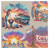 Westerne Chili Cookoff Scenes 1 Stof (Close Up)