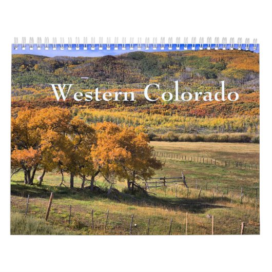 Westerne Colorado-fotokalender Kalender (Hoes)