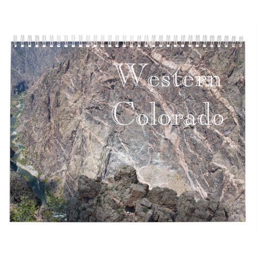 Westerne Colorado-fotokalender Kalender (Hoes)