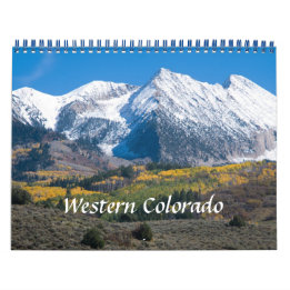 Westerne Colorado-fotokalender Kalender