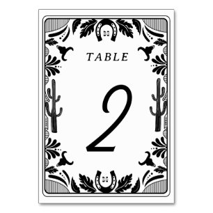 Westerne Country Cowboy Rustic Wedding Kaart