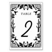 Westerne Country Cowboy Rustic Wedding Kaart (Achterkant)