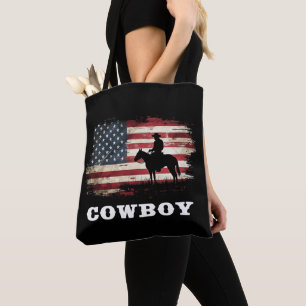Westerne Country Mannen Rodeo Southern Retro Cowbo Draagtas