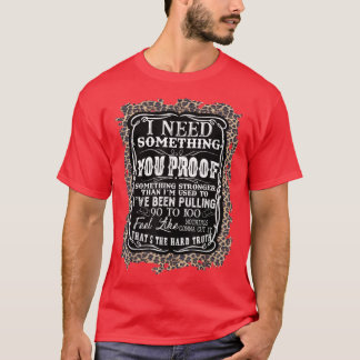 Westerne country Music-luipaard Ik heb iets nodig T-shirt
