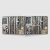 Westerne Cowboy Barn Tapestry Gastenboek (Volledig)