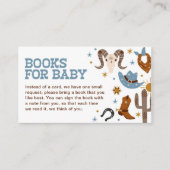 Westerne Cowboy boeken voor Baby Rodeo Shower (Voorkant)