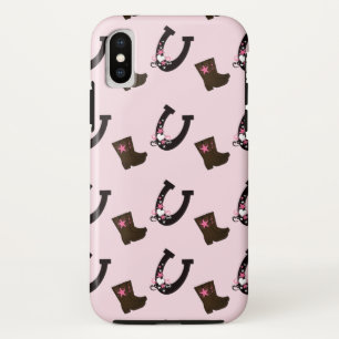 Westerne Cowboy Boots Hoefijzer Cell Phone Case