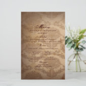 westerne Cowboy bruiloft met een bijtende vogel (Staand voorkant)