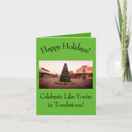 Westerne Cowboy Christmas Kaart