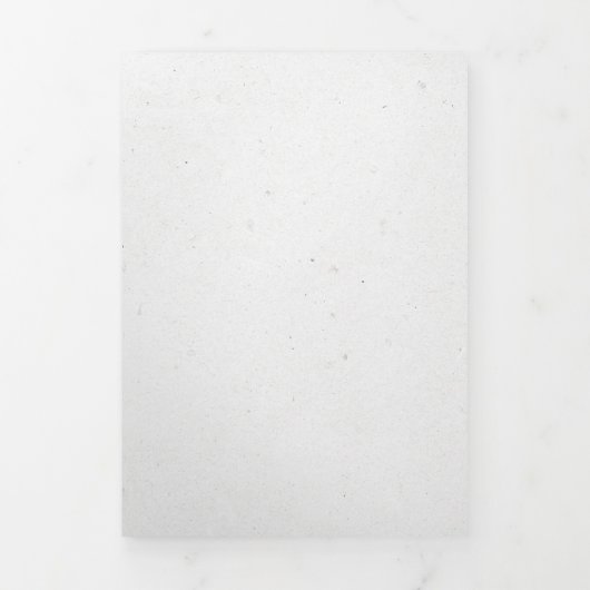 Westerne Cowboy Country Rustieke Bruiloft Drieluik Uitnodiging (Cover)