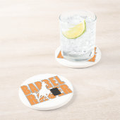 Westerne Cowboy Cowgirl Horse Barn Rodeo Onderzett Zandsteen Onderzetter (Zijkant)