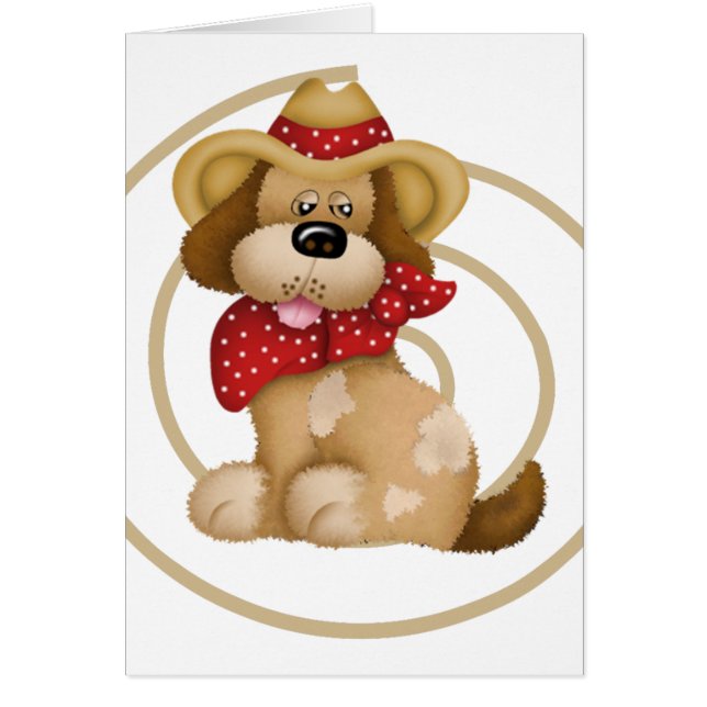 Westerne Cowboy Dog (Voorkant)